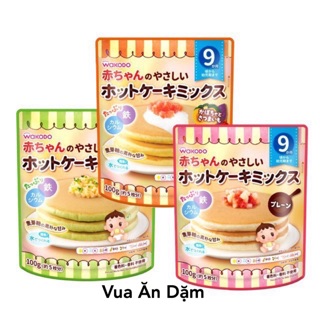 Bột làm bánh Pancake (bánh rán Doremon) Wakodo cho bé 9m