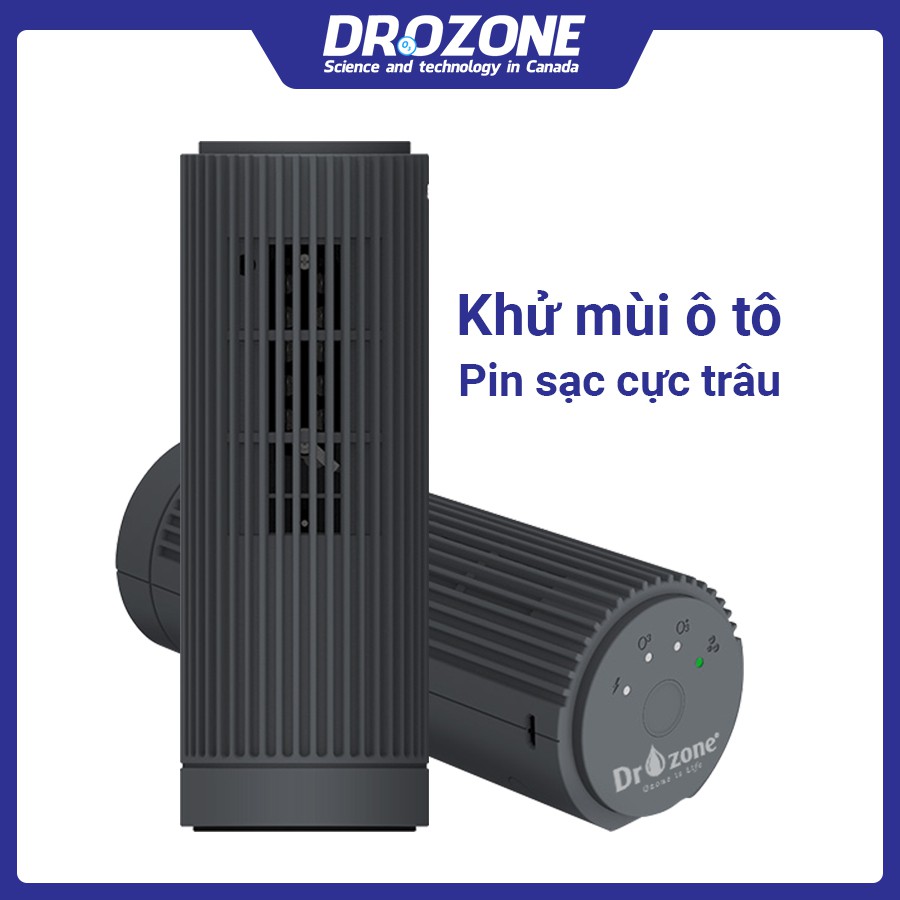 Máy tạo ion âm và Ozone khử mùi ô tô Dr.ion Car