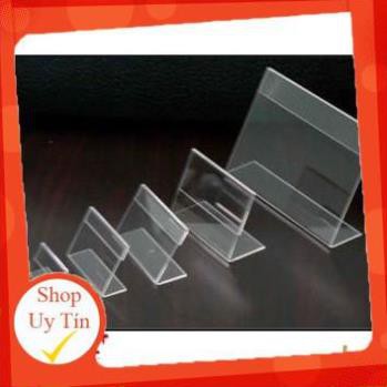 MENU mica mini chữ L (từ 5 đến 7cm) | BigBuy360 - bigbuy360.vn