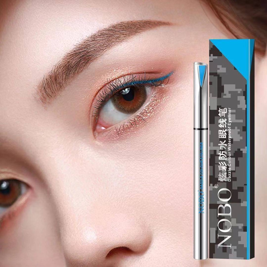 [Hàng mới về] Bút kẻ mắt trang điểm dạng lỏng màu đen chống thấm nước lâu trôi