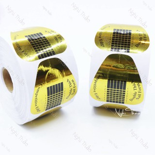 Giấy form móng đắp gel , đắp bột Q037