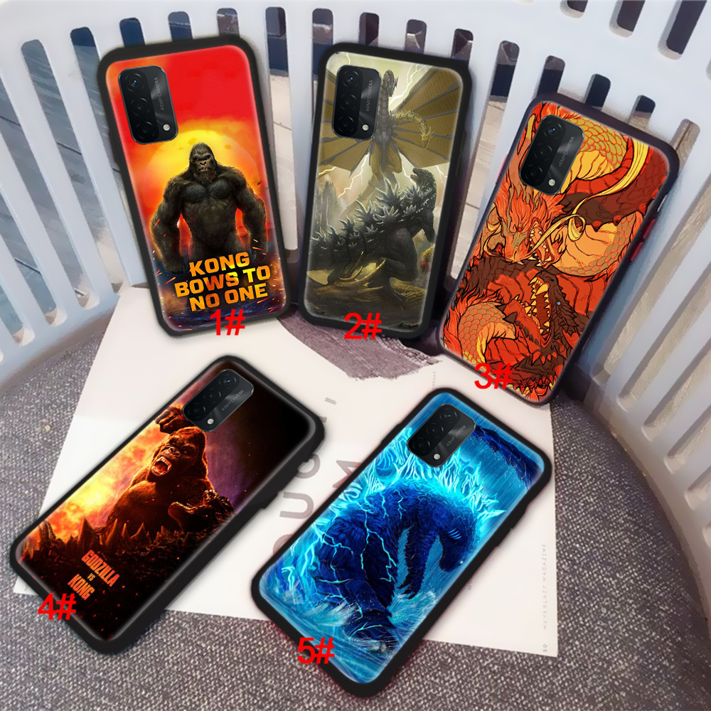 Ốp Lưng In Hình Godzilla Vs Hong Kong Cho Realme 8 C20 C31 V15 Gt Neo Nrz 30a Oppo Find X3 Pro 87ih