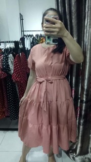 Đầm tầng lụa bigsize