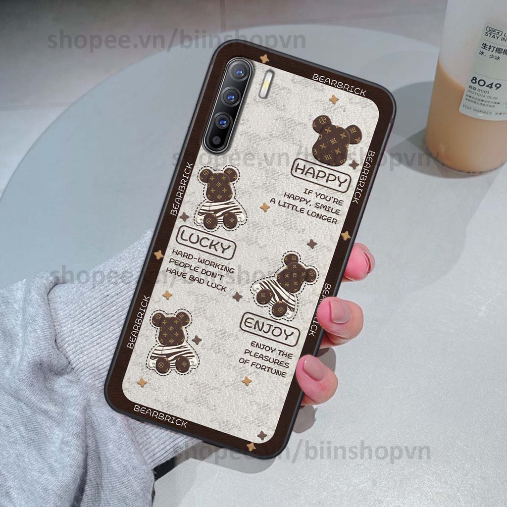 Ốp Oppo Reno3 / Reno3 Pro / Reno 3 hình gấu bear brick đẹp độc lạ, thời trang, cá tính