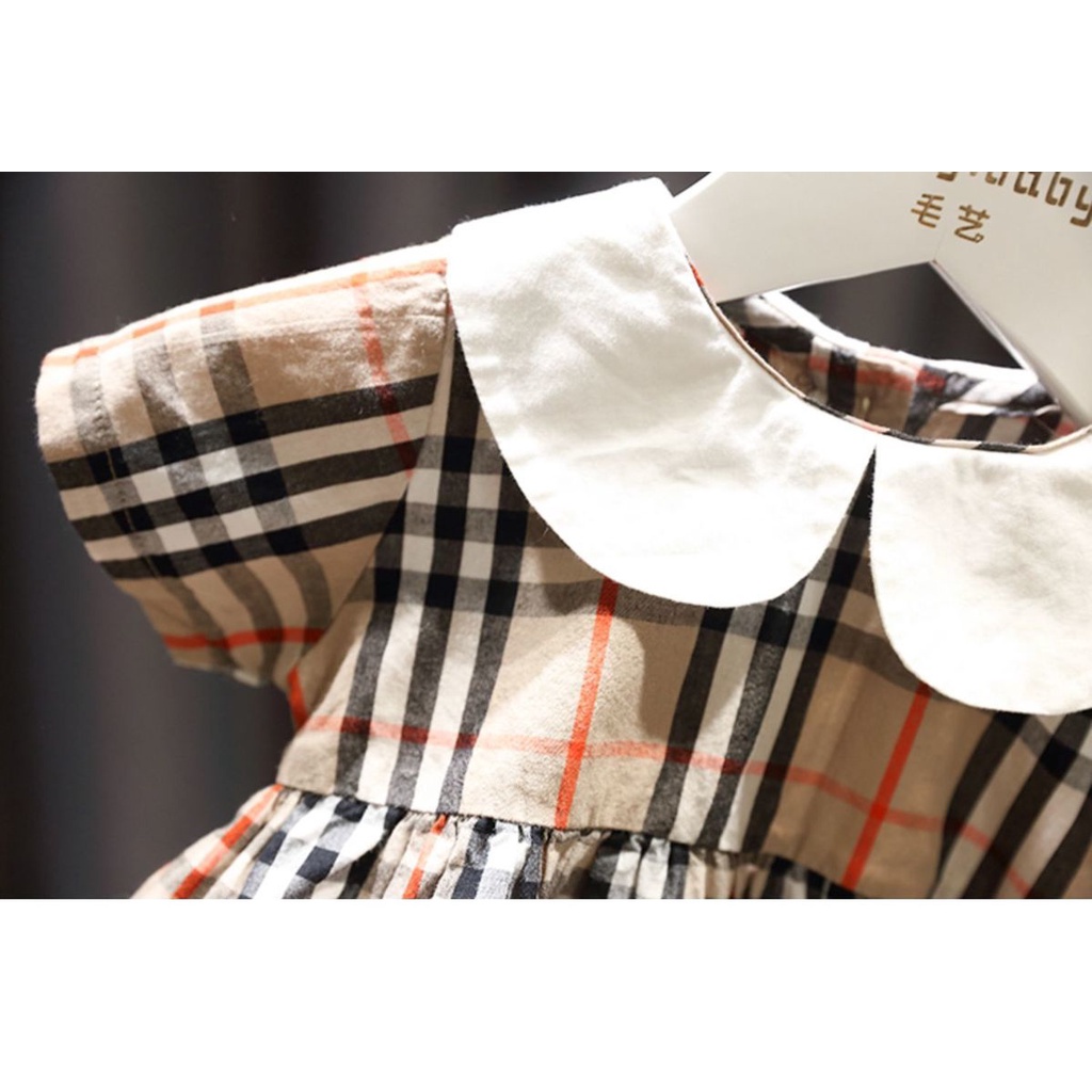 Đầm Công Chúa Tay Ngắn Thời Trang Mùa Hè Cho Bé Gái