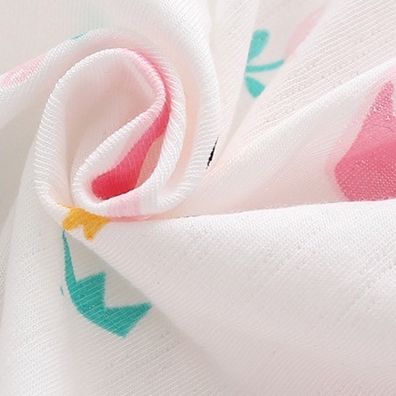 Áo liền quần SOFFNY tay ngắn chất liệu sợi tre cotton dành cho trẻ em sơ sinh
