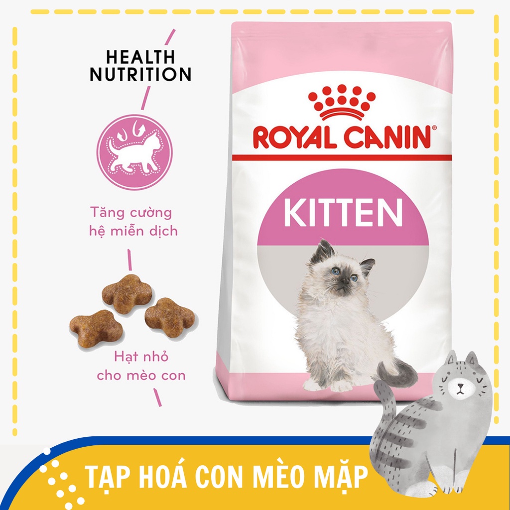 Thức ăn hạt cho mèo con Royal Canin Kitten 1kg