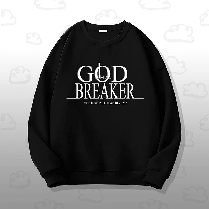 Áo Sweater God Breaker phong cách Ulzzang Hàn Quốc tay dài họa tiết  cá tính CoolZ CZ609