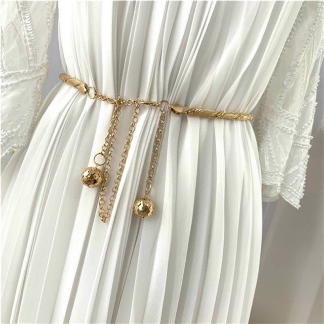 Đai váy chuỗi xích phối nhiều kiểu