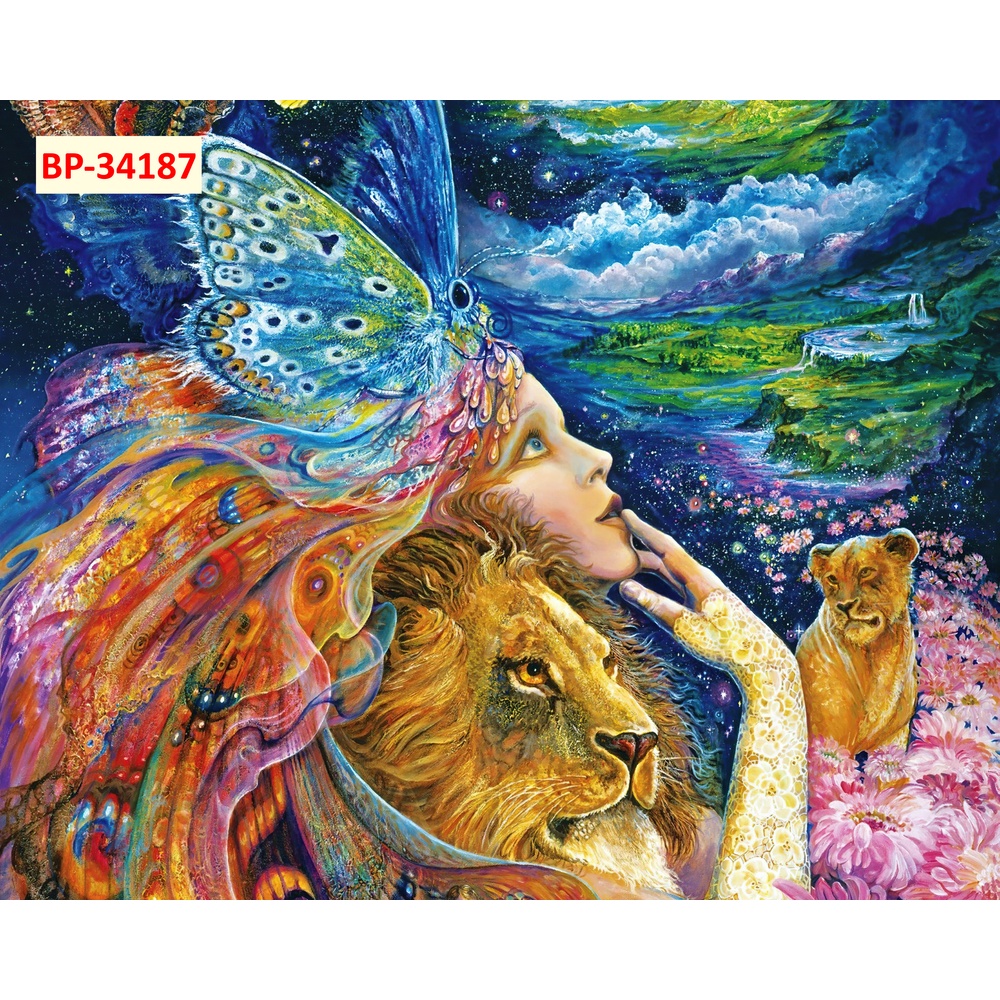 Tranh dán tường 3d hình cô gái trang trí tiệm nail,mi,spa,tóc,nhà hàng...