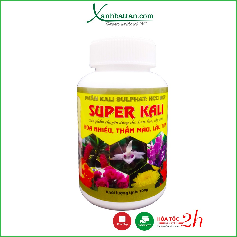 Phân Bón Super Kali Sunphat Kéo Dài Vòi Hoa, Tăng Khả Năng Chống Chịu Cho Phong Lan