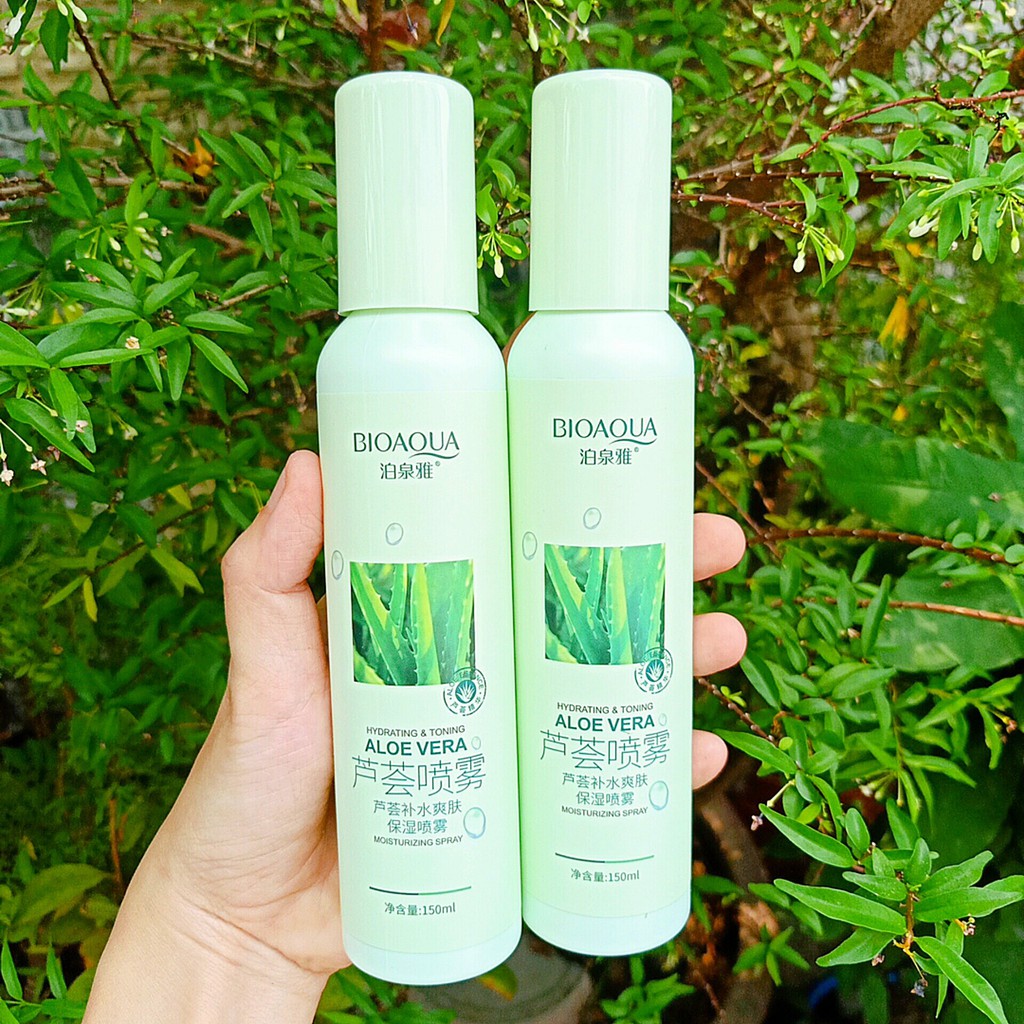 Xịt khoáng dưỡng ẩm tinh chất nha đam 150ml