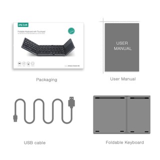 Bàn phím bluetooth không dây dễ dàng gấp mở