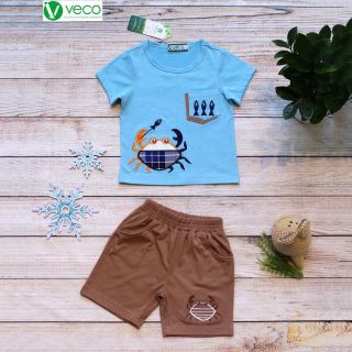 TPHCM - THANH LÝ Set đồ bé trai cao cấp VECO