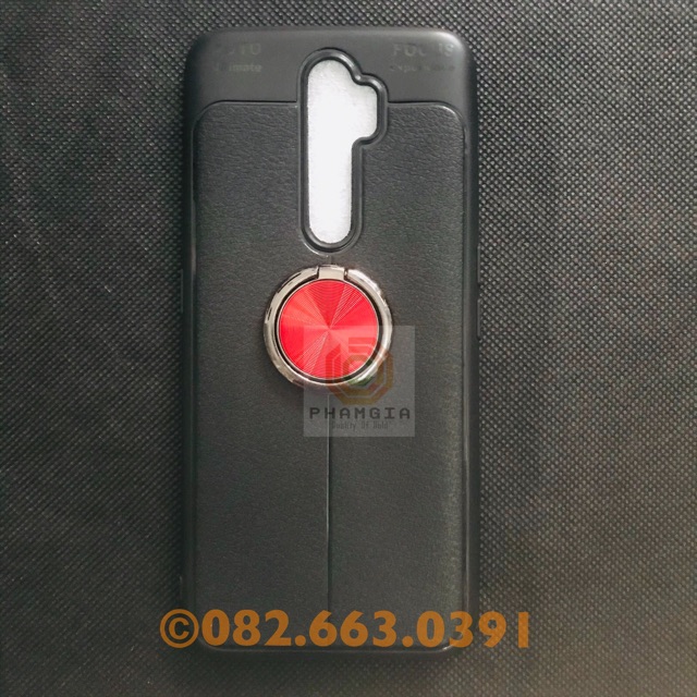 Ốp lưng Oppo A5 2020/ A9 2020 dẻo đen có chân chống xem phim (ngẫu nhiên iring)