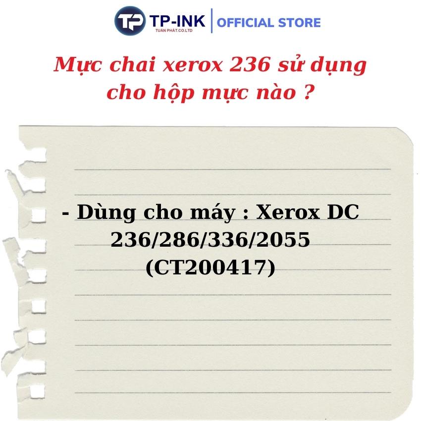 Mực đổ [RẺ VÔ ĐỊCH] mực chai xerox 236 lọ 230g