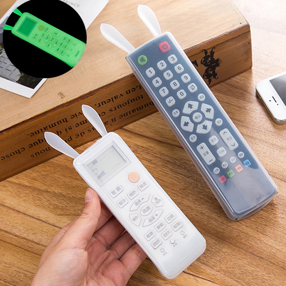 Set 2 Vỏ Bọc Silicon Bảo Vệ Remote, Điều Khiển TV - Điều Hòa, Chống Hư Hóng, Đổ Nước