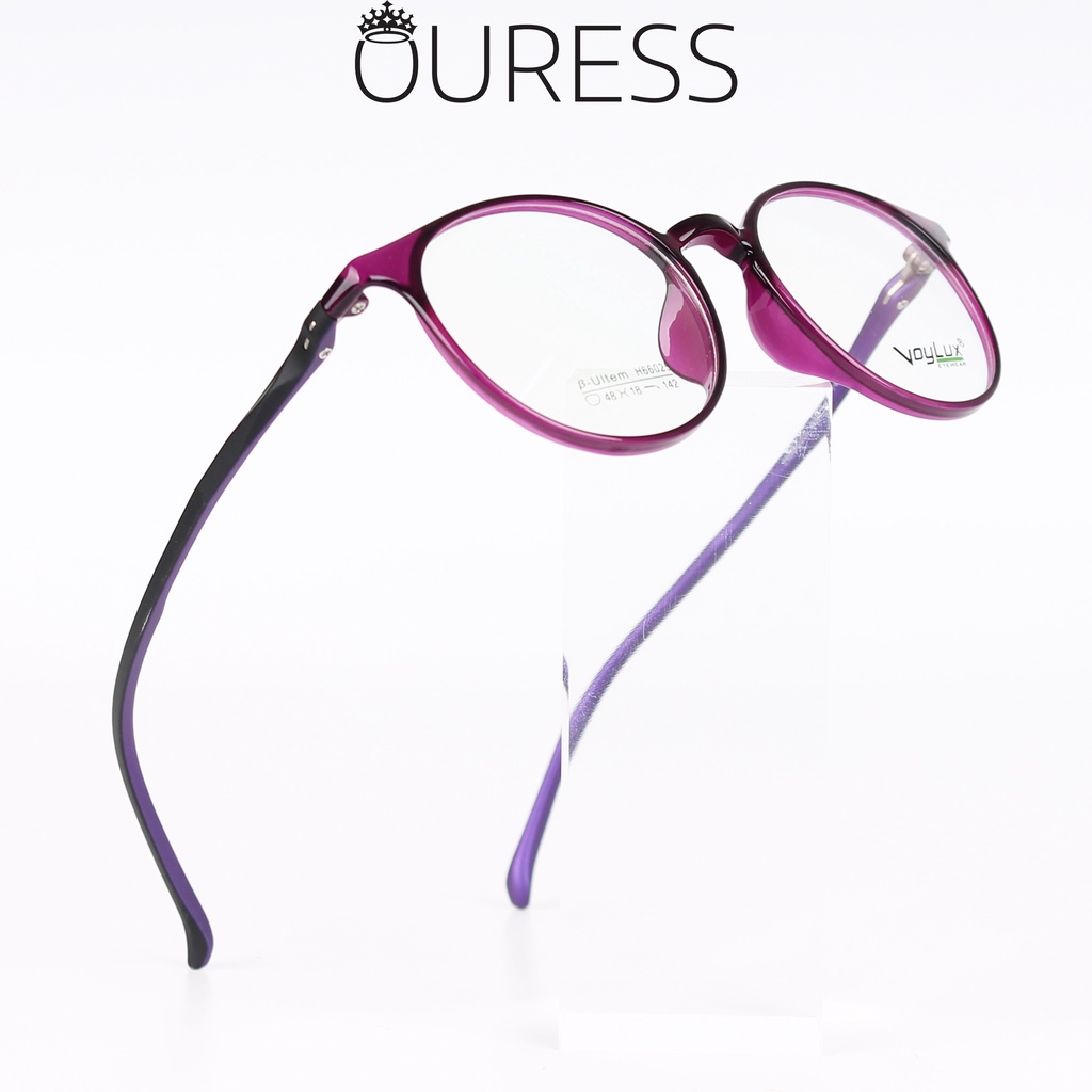 Gọng kính nhựa ultem cao cấp siêu nhẹ siêu bền thời trang – thương hiệu OURESS h66025