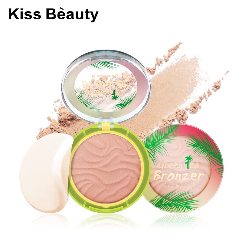 [Hàng mới về] Phấn nền Kiss Beauty kiềm dầu che khuyết điểm dưỡng ẩm hiệu quả
