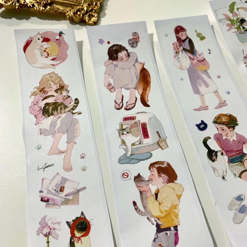 [Talkness Studio] Chiết 100cm cuộn washi Love You 2