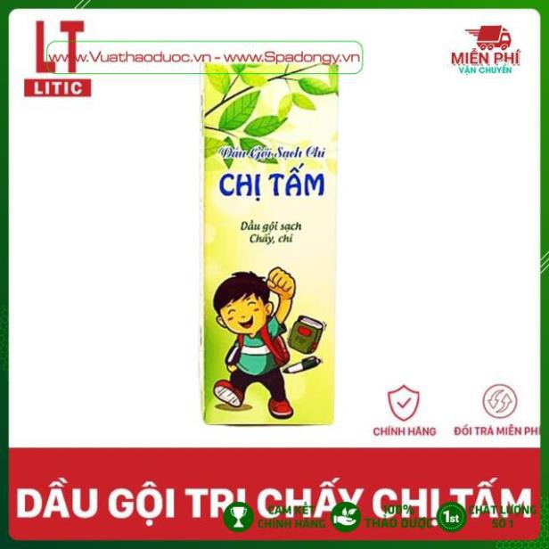 [100% THIÊN NHIÊN] Dầu gội thảo dược sạch chấy sạch trứng Chị Tấm