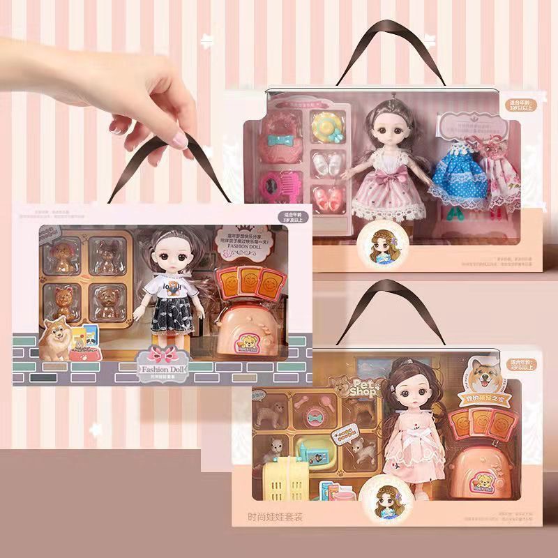 Búp bê Barbie xinh xắn cho bé gái , đồ chơi , quà tặng cho bé gái kèm phụ kiện