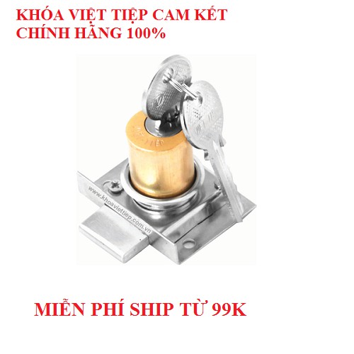 KHÓA TỦ GỖ VIỆT TIỆP KT97 BẰNG ĐỒNG _ CAM KẾT HÀNG CHÍNH HÃNG 100% ,,