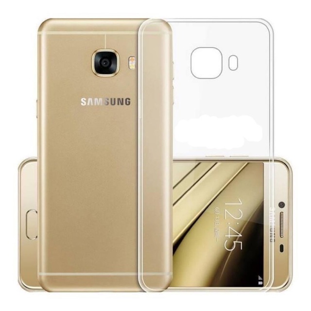 Ốp Lưng Silicon trong suốt Samsung C9