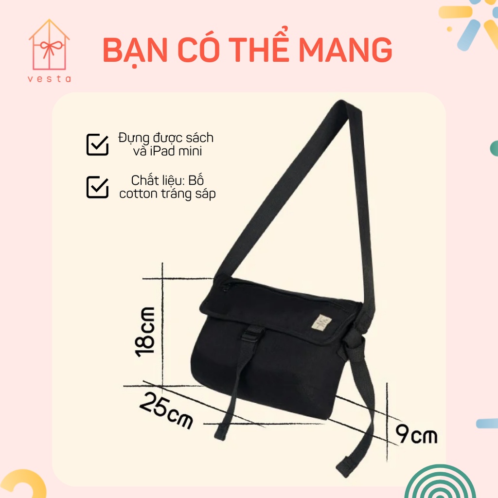 Túi đeo chéo nam nữ ĐẬM BNS CHÚT LIGHT 2021 thích hợp đi chơi, đi dạo, chụp ảnh