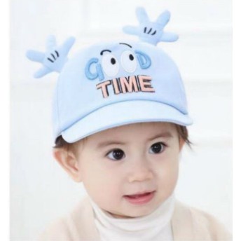 Mũ chống nắng lưỡi trai thời trang cho bé trai, bé gái họa tiết chân gà đáng yêu
