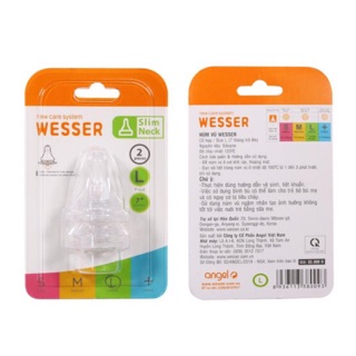 Núm vú Wesser cổ hẹp size L