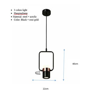 đèn thả led decor trang trí phòng ăn,  phòng ngủ,  quầy bar - đèn thả trang trí