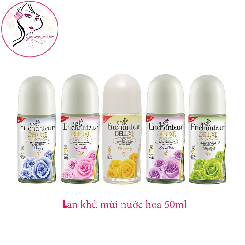 Lăn khử mùi Nước Hoa Enchanteur  50ml