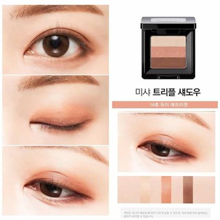 Phấn mắt 3 Màu Missha Triple Shadow