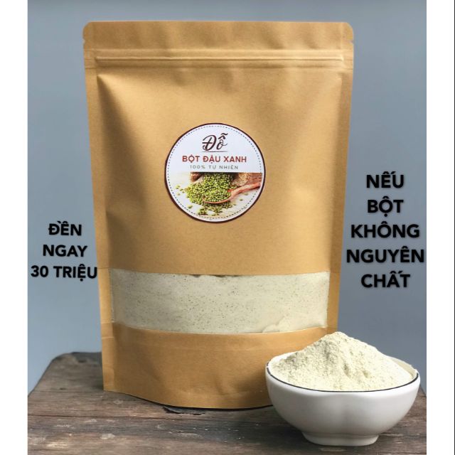 100G 250G bột đậu xanh handmade nguyên chất dưỡng da, tắm trắng, làm dịu mát cho mặt và toàn thân