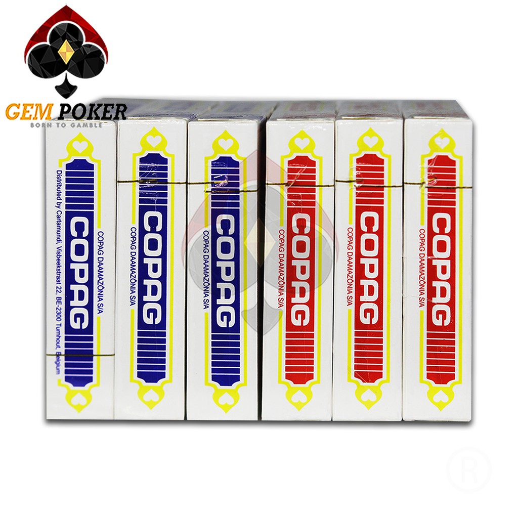 ⚜️ BÀI POKER COPAG XANH/ĐỎ COMBO 10 BỘ ⚜️