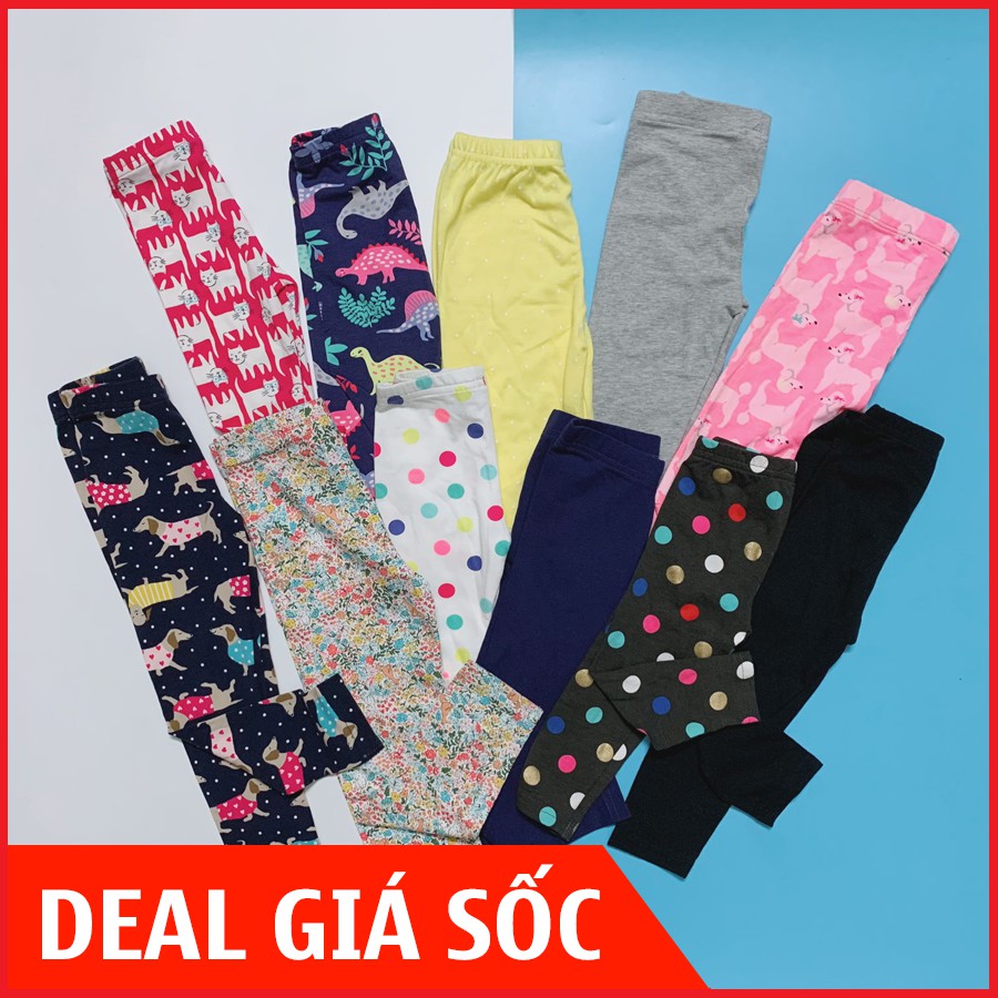 Quần Legging bé gái 6 tháng -5 tuổi