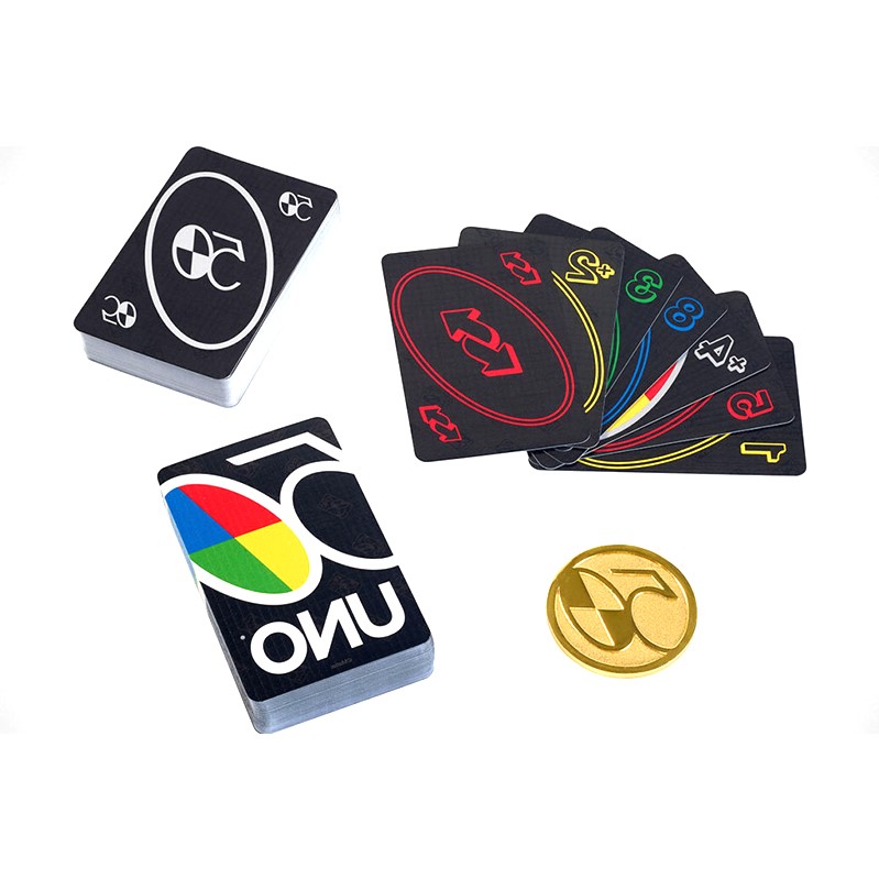 Đồ Chơi MATTEL GAMES Trò Chơi Trí Tuệ Uno Premium - Phiên Bản Đồng Tiền Vàng GXJ94