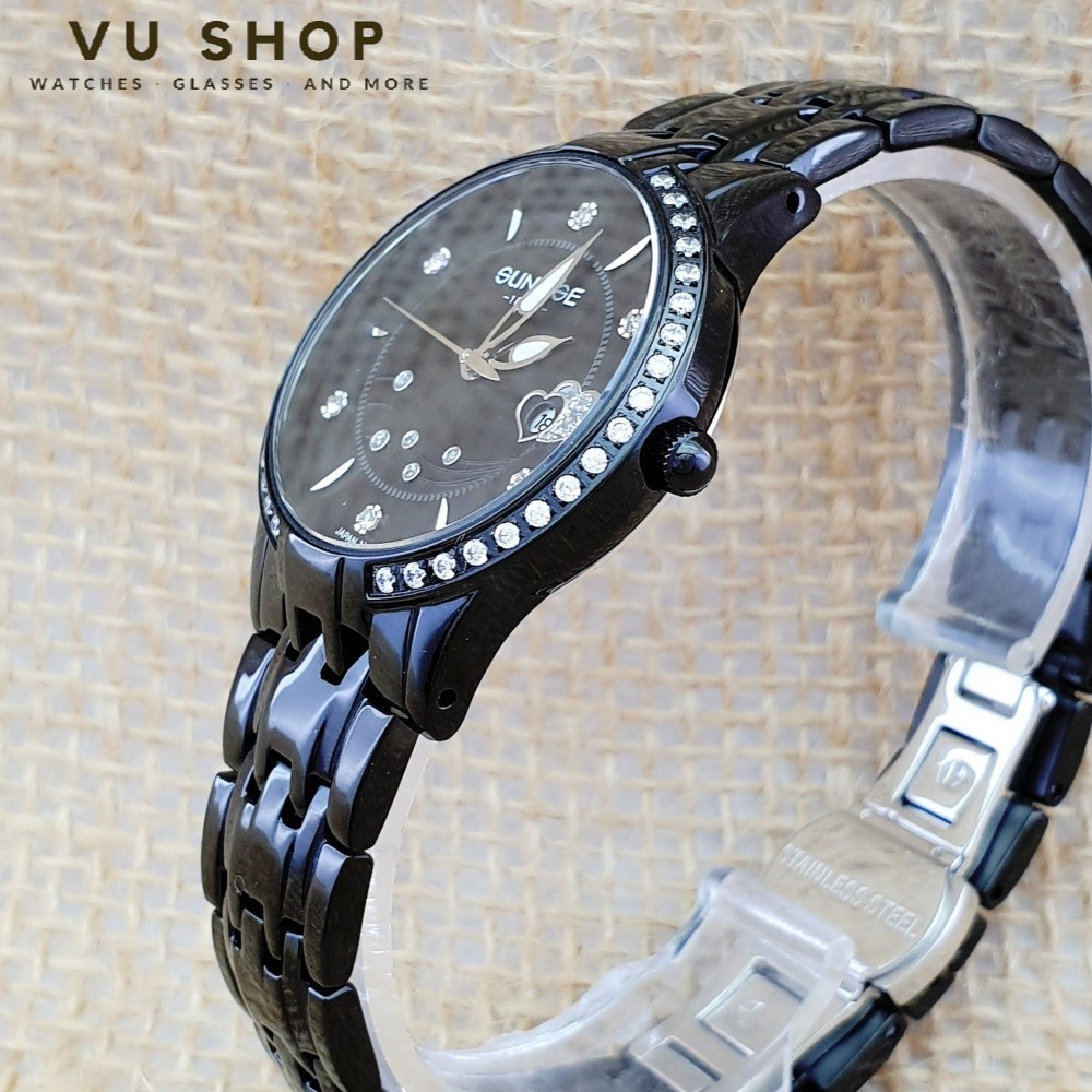 Đồng hồ nữ SUNRISE 9804AA -Kính Sapphire