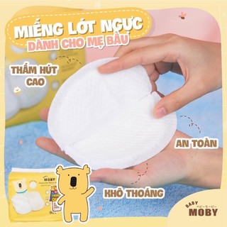 LÓT THẤM SỮA CHO MẸ MOBY CHÍNH HÃNG 60 MIẾNG
