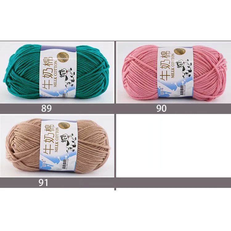 Len Milk Cotton 50g - Bảng 3