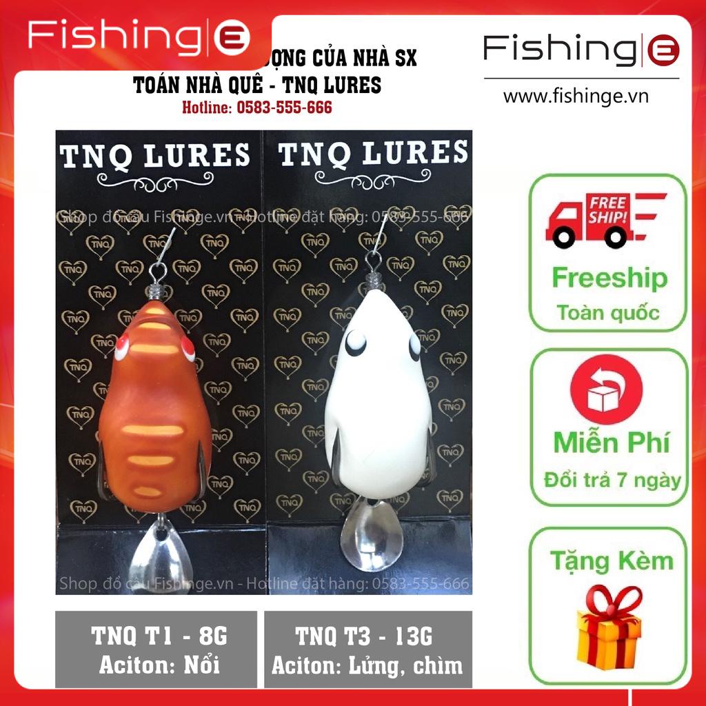 Mồi Lure Nhái Hơi TNQ (Toán Nhà Quê) TNQ T1 -  & T3