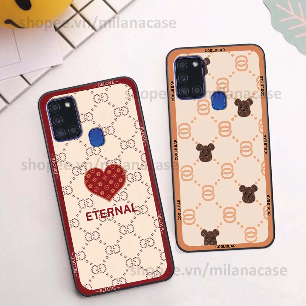 Ốp Samsung A21s hình trái tim be love tình yêu siêu đẹp, cá tính, thời trang