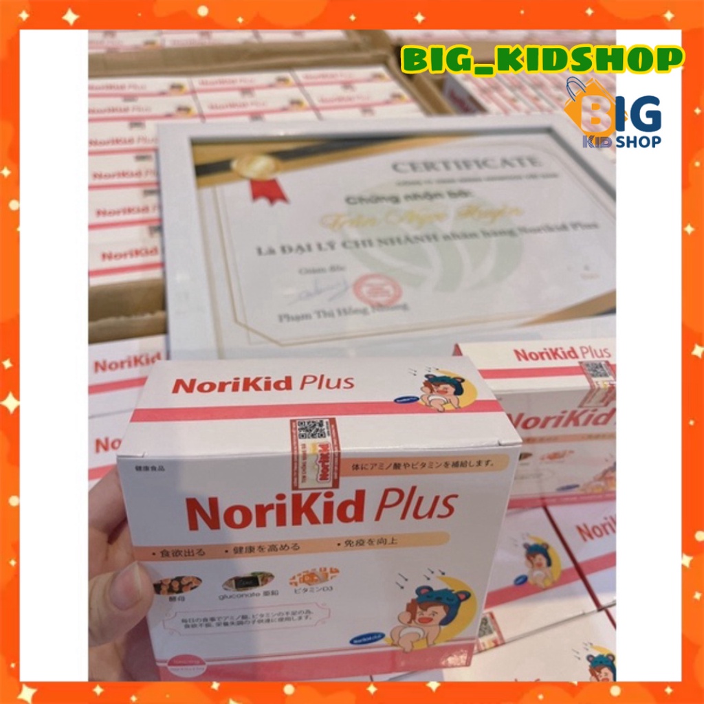 Sirô Ăn Ngon Norikid Plus Nhật Bản 3 in 1 Cho Bé Biếng Ăn, Táo Bón, Kém Thấp Thu