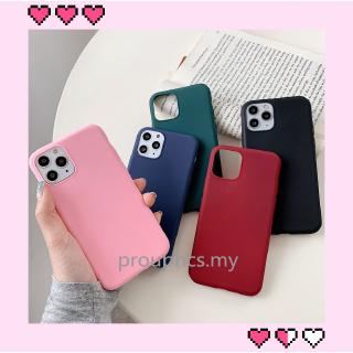 Ốp Điện Thoại TPU Mềm Màu Trơn Cho Xiaomi Redmi 10 5 Plus Note 5A Prime 4X 4 Pocophone F1