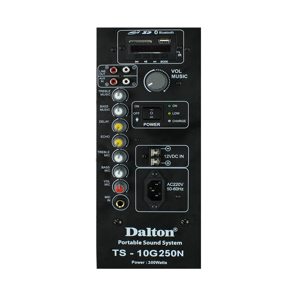 Loa karaoke di động chính hãng Dalton TS-10G250N