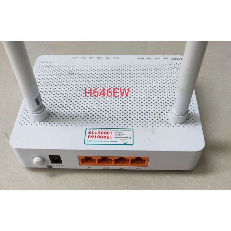 Thiết bị phát wifi  GPON Viettel H646EW Phát wifi tốc độ GPON, dùng mở rộng wifi – giá rẻ