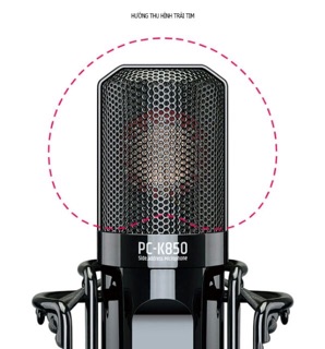 MIC THU ÂM TAKSTAR PC-K850