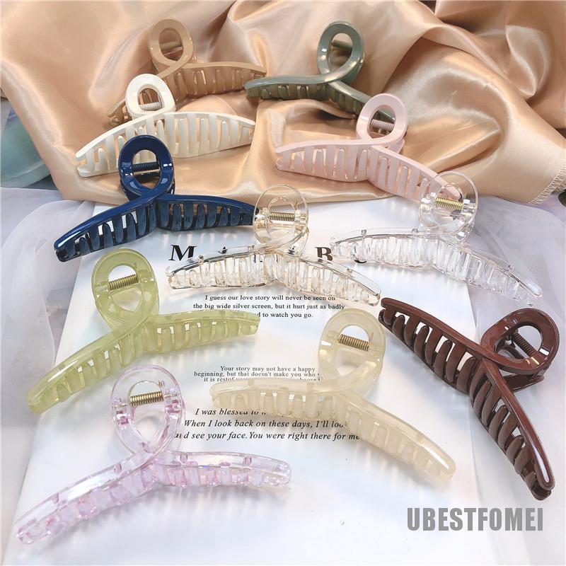 1 Kẹp Tóc Càng Cua Bằng Acrylic Cho Nữ