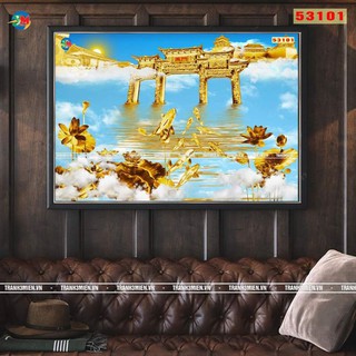 Tranh dán tường 3D